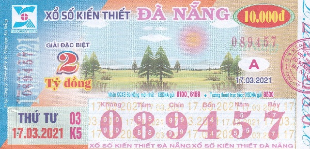 Giá vé xổ số miền Trung sẽ có nhiều mệnh giá khác nhau